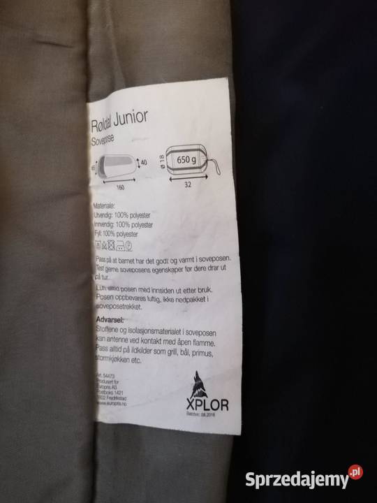 Śpiwór norweski Xplor
