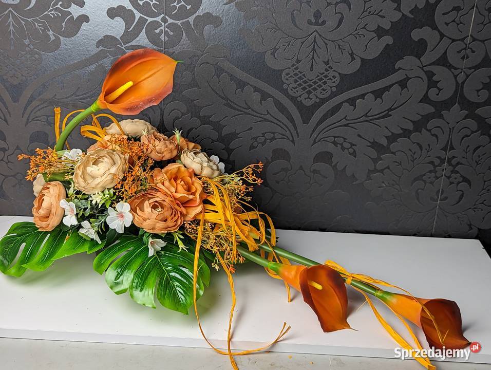 Wiązanka nagrobna 76 długości Piękna kolorystyka Pałecznica-Kolonia