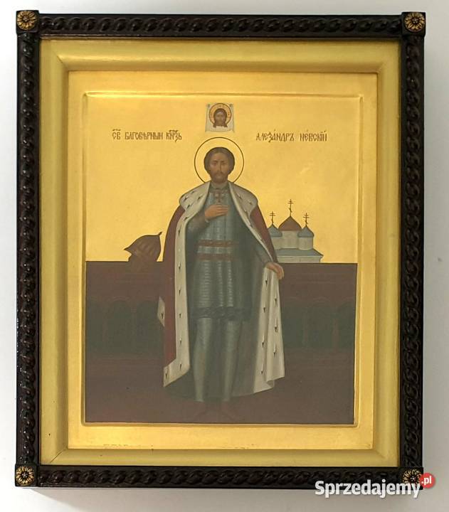 Ikona Święty Aleksander Newski 047