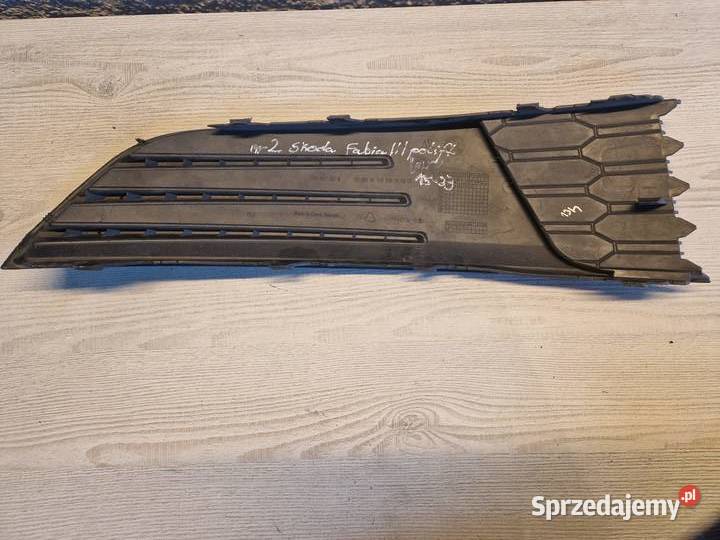 Kratka zderzaka Skoda Fabia III polift 1523 Kwilcz