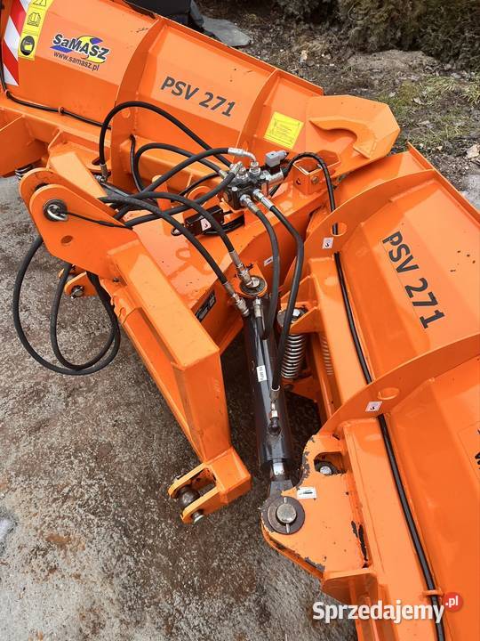 Pług do śniegu Samasz PSV RAM 3m posypywarka Limanowa