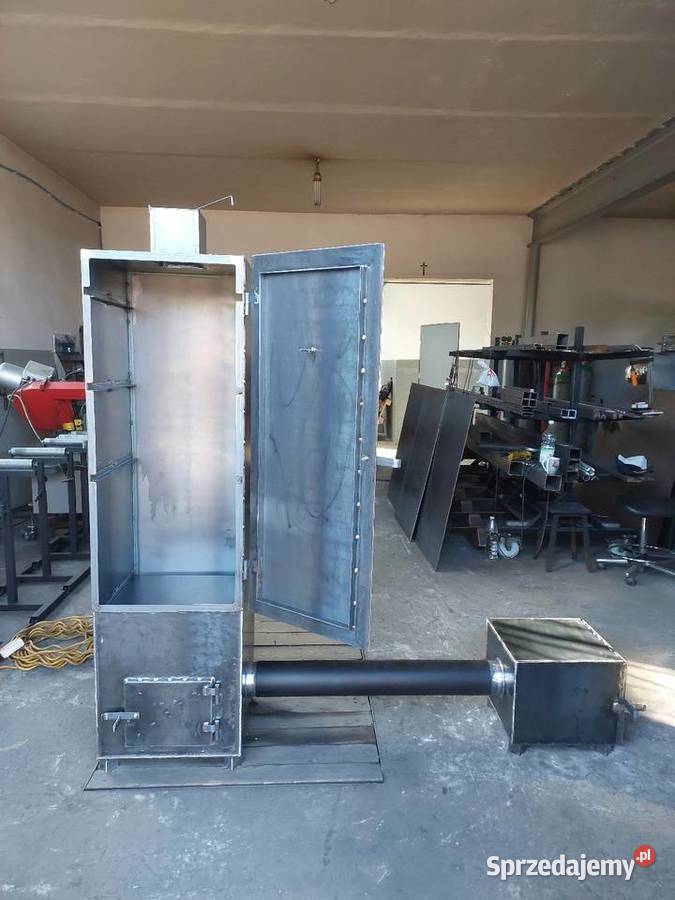 Wędzarnia Smoker Grill Dwa Paleniska Blacha 3 mm Trzebież sprzedam