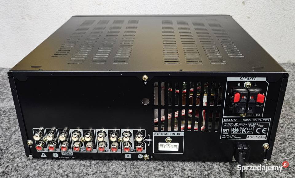 Wzmacniacz stereo Sony TAEX5 Elektronika Kraków sprzedam