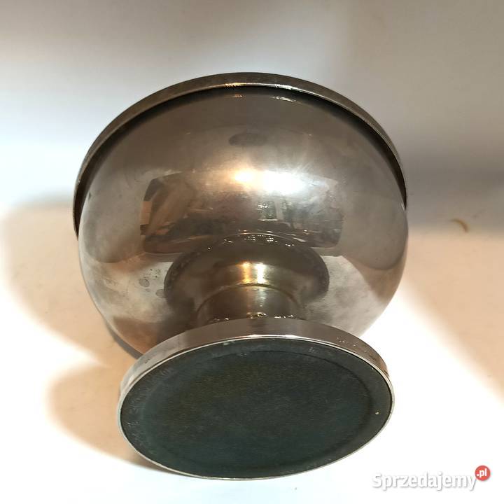 Zabytkowa platerowana ikebana Szczytno