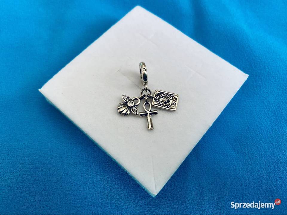 nowa oksydowana zawieszka charms beads breloczek srebro pomorskie Gdynia