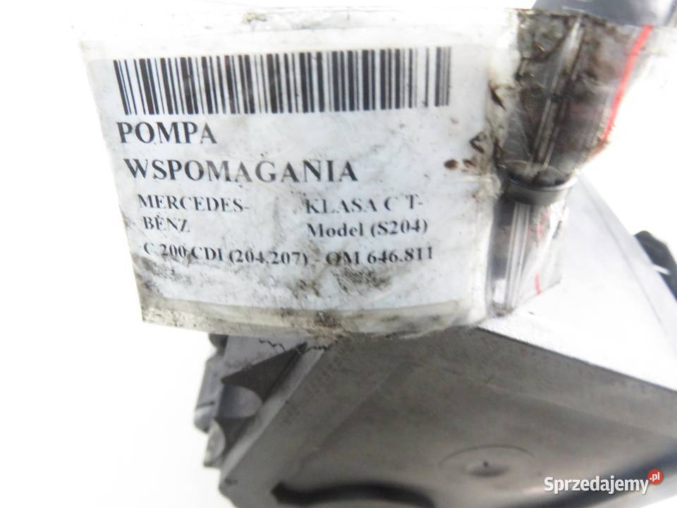 POMPA WSPOMAGANIA MERCEDES KLASA C T S204 C 200 małopolskie