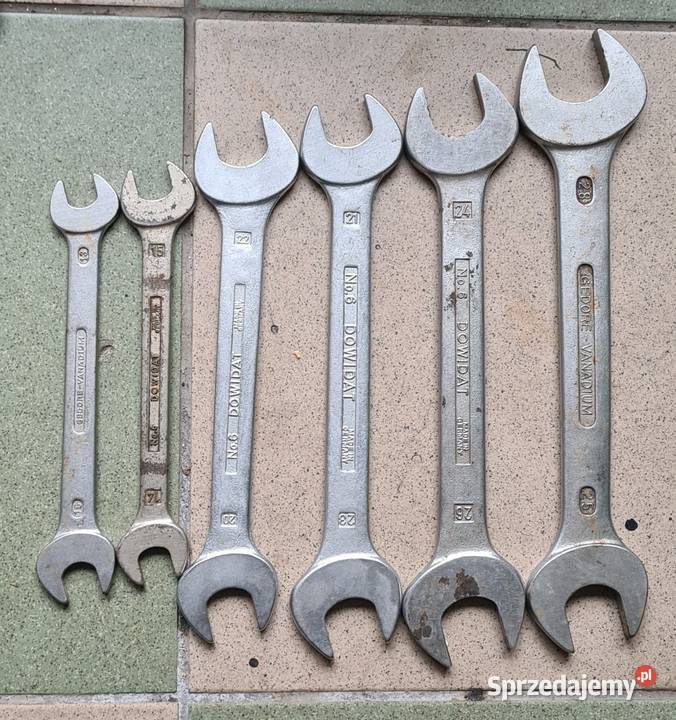 Gedore klucze plaskie zestaw 6 mazowieckie Płońsk