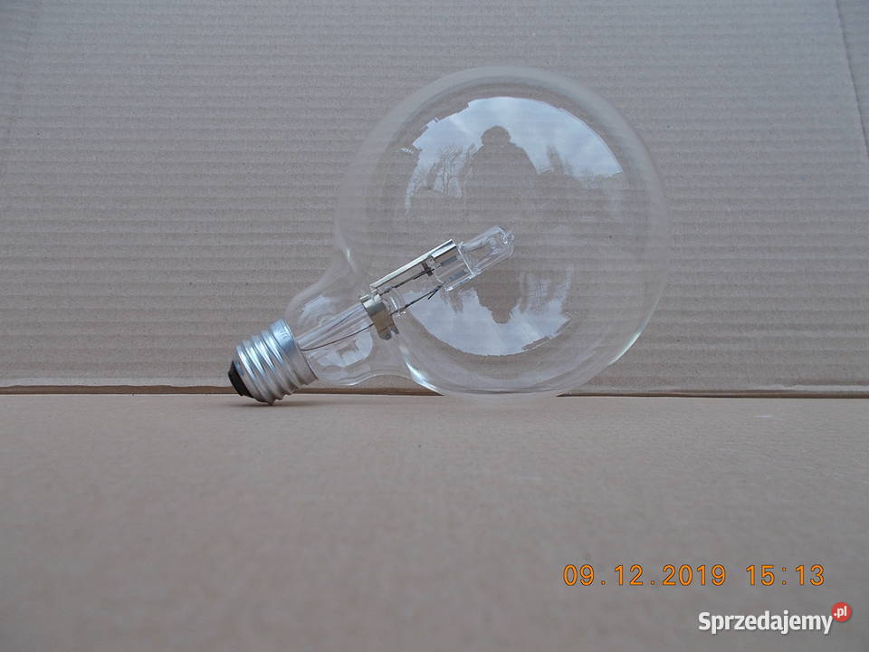 Żarówka halogenowa KULA Glob Globe G120 42W Wwa mazowieckie Warszawa sprzedam