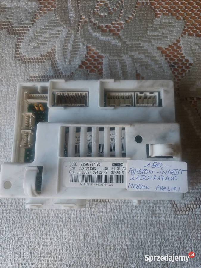 INDESIT 21501217100 MODUŁ PRALKI wolnostojące małopolskie Nowy Sącz