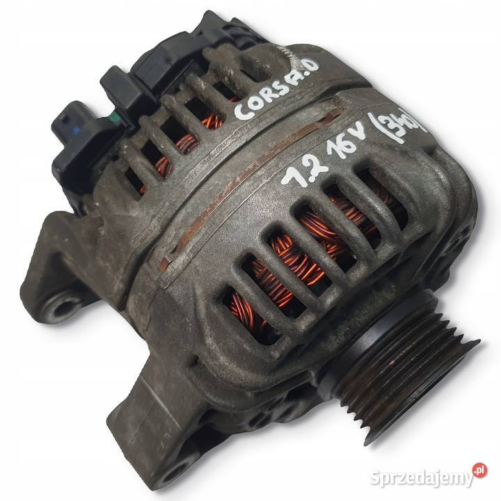 ALTERNATOR Opel Corsa D 12 16V Bosch 0124425057 osobowe Chełm