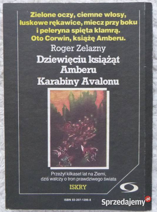 Dziewięciu książąt Amberu Karabiny Avalonu Roger mazowieckie Warszawa