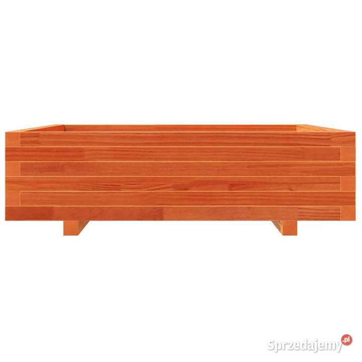 Donica ogrodowa woskowy brąz 90x90x265 drewno Warszawa sprzedam