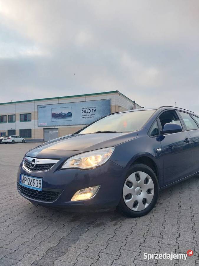Opel Astra J 17 CDTI 2012 skórzane mazowieckie