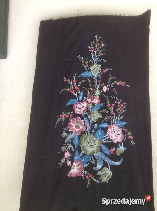 Kupon tkaniny z motywem kwiatowym 100 bawełny Opole