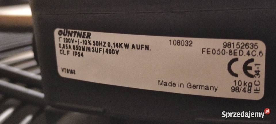 Skraplacz chłodniczy Guntner Racibórz