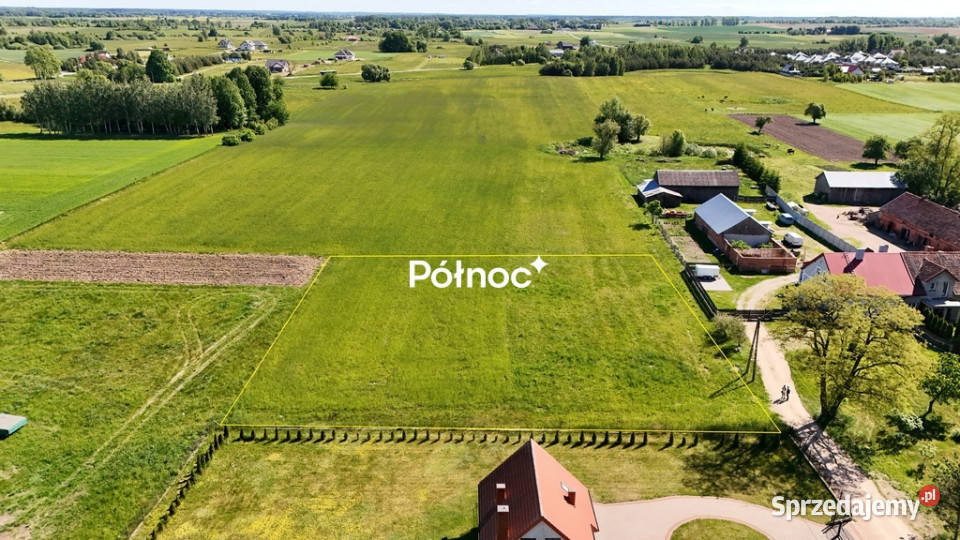 Regiel duża działka budowlana w spokojnej