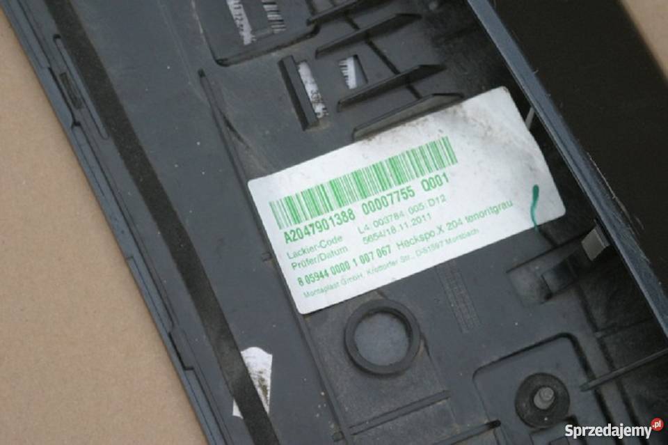 MERCEDES GLK W204 DASZEK TYLNA SZYBĄ SPOJLER sprzedam