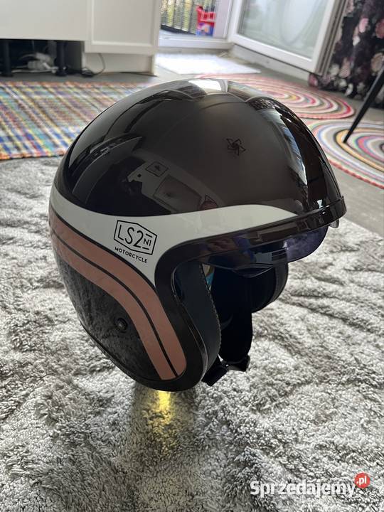 Kask motocyklowy LS2 Spitfire Brązowy S Warszawa