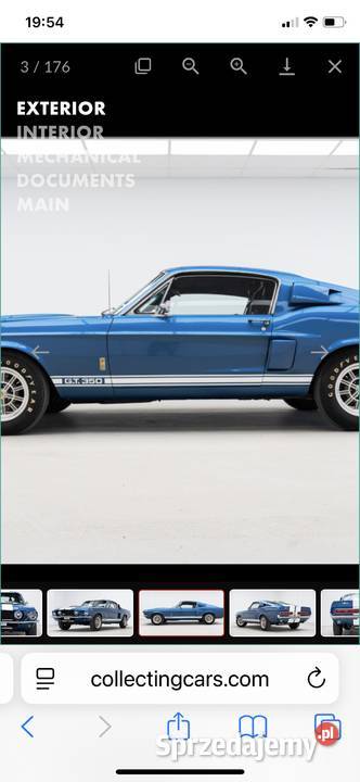 Mustang 20052010 GT szyby oryginał USA Przednie Przednie Warszawa sprzedam