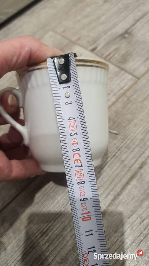 6 filiżanek z czasów PRLu podkarpackie Leżajsk