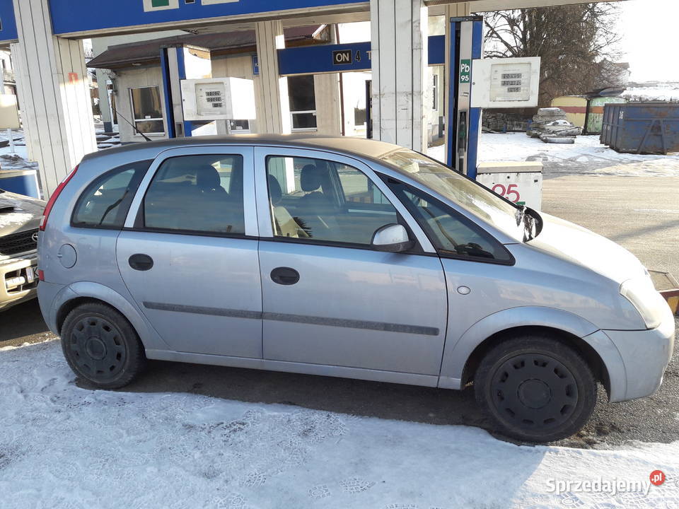 Opel Meriva A 2003 16 benzynaLPG HAK i dwa manualna Proszowice