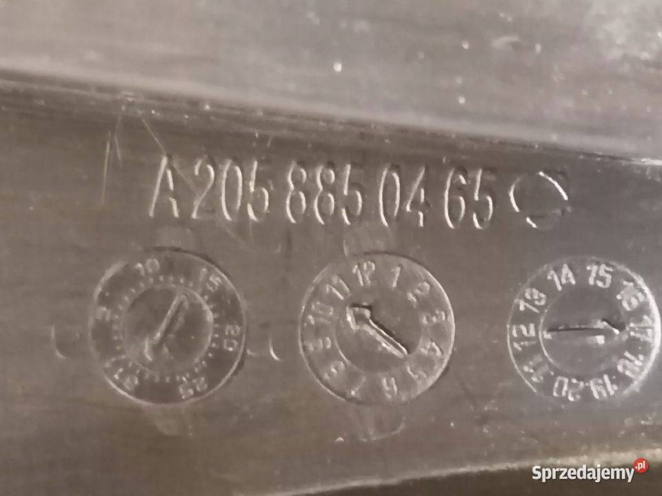 MERCEDES W205 ŚLIZG MOCOWANIE ZDERZAKA Pleszew