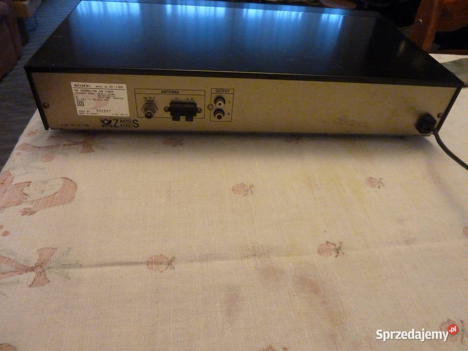 Tuner cyfrowy SONY FMAM model STJ300 mazowieckie