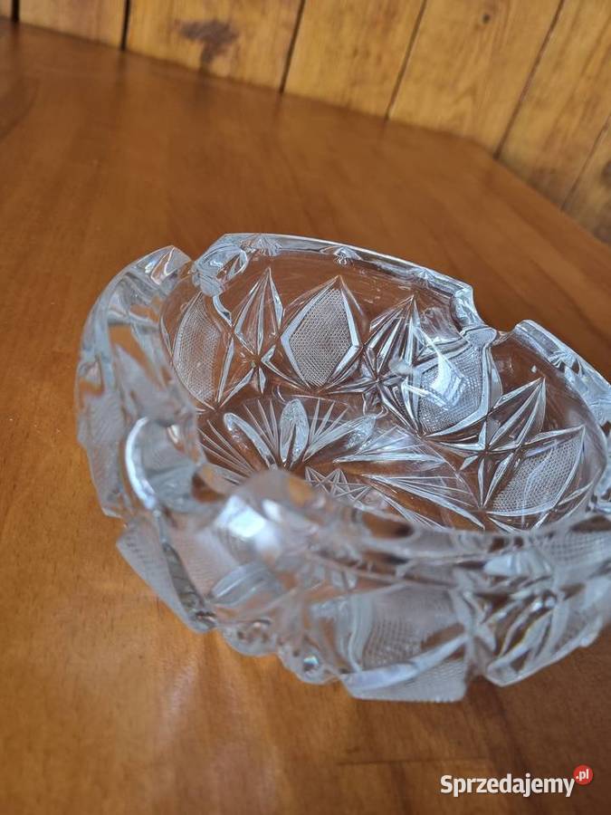 Kryształowa popielniczka Warszawa sprzedam
