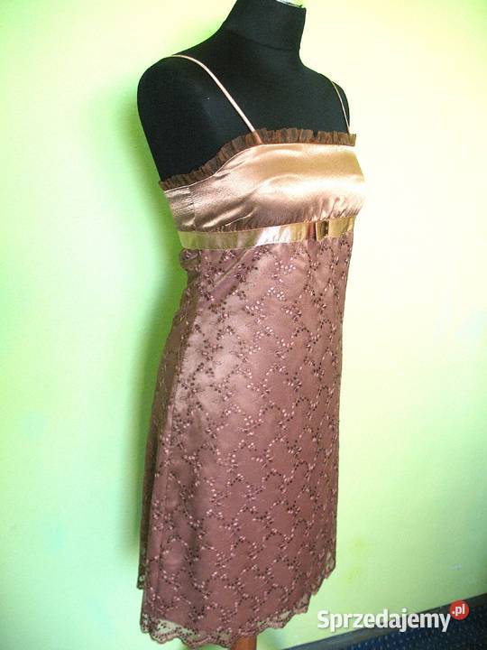 Sukienka na ramiączka 36 S biust 85 Siedlce sprzedam