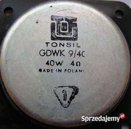 Głośniki Gdwk 940 4 OHM tonsil do Gdynia