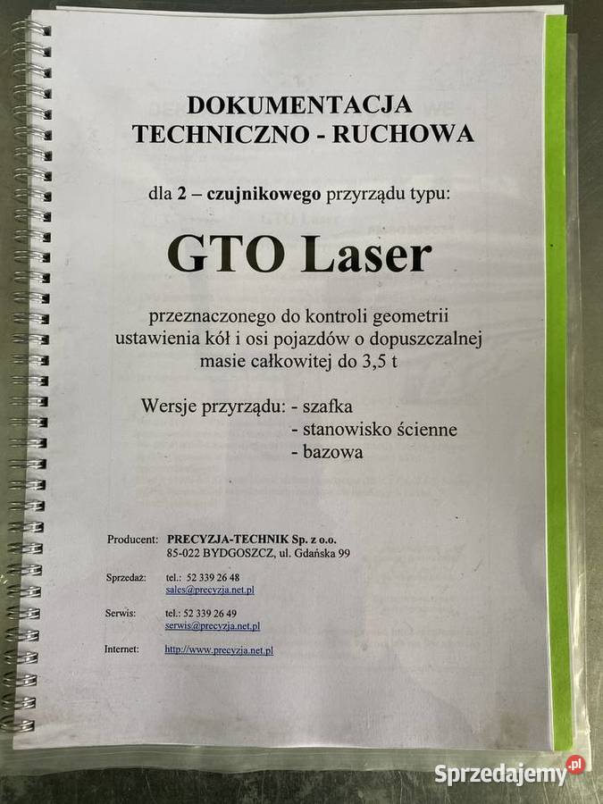 GTO LASER PRECYZJA śląskie Żywiec