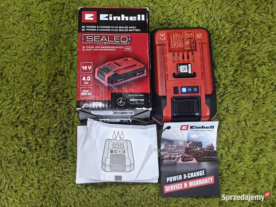 Bateria Akumulator Einhell 4 Ah Sealed woodoorny Inczew