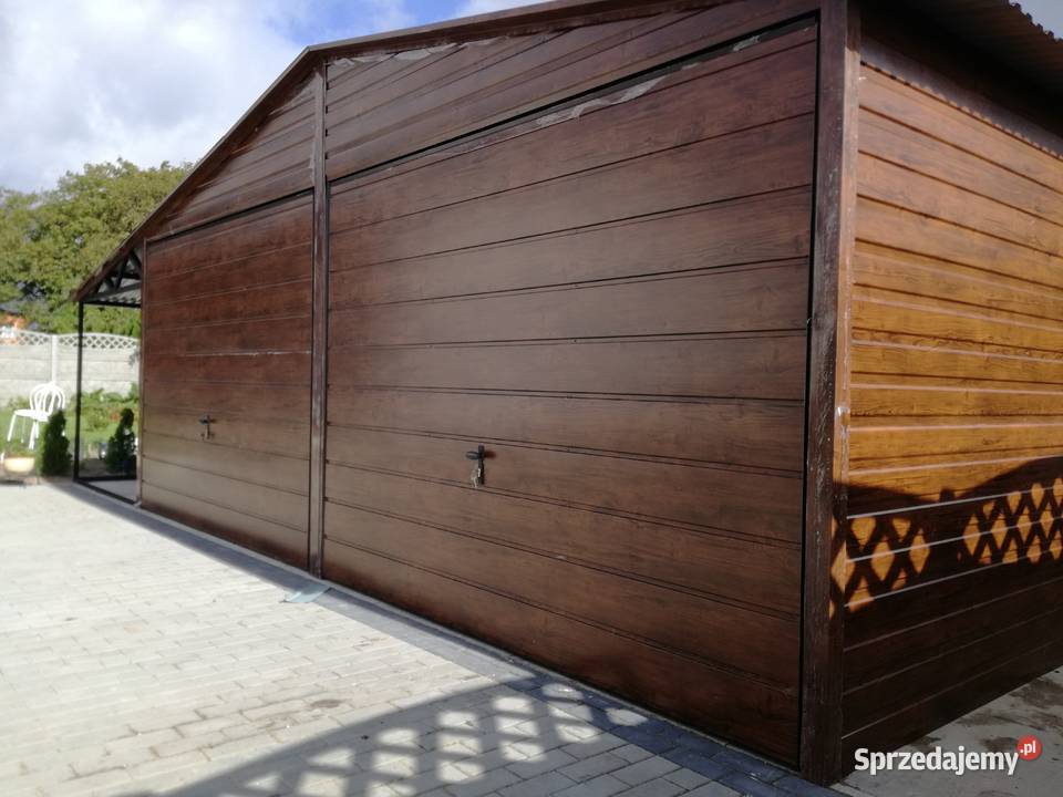 OCYNKOWANY Garaż Blaszak Magazyn Garaże Blaszane opolskie Brzeg