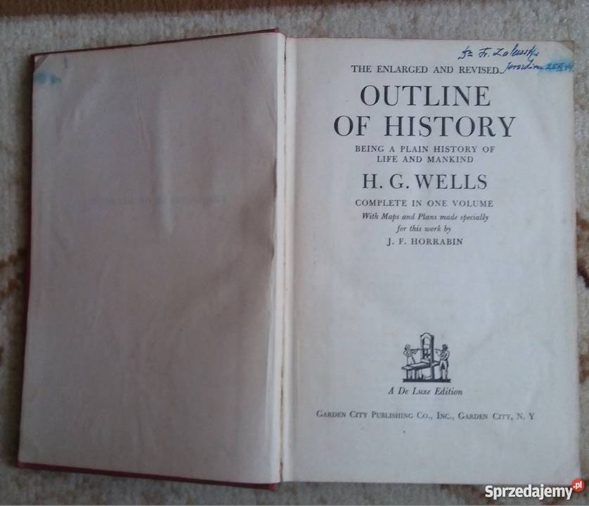 HGWells Outline of History Warszawa