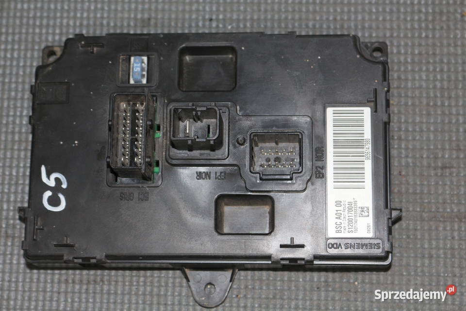 CITROEN C5 III X7 MODUŁ BSC S12001700L BSC A0100 Prochowice sprzedam