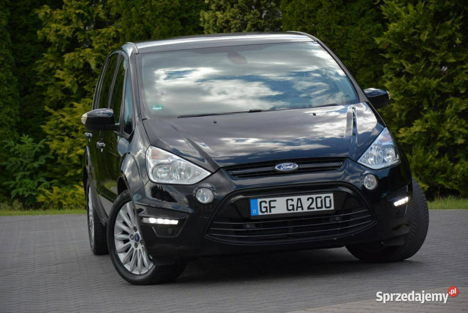 Ford S 7foteli Ledy Duża Navi Klimatronic przyciemniane szyby S-MAX Ostrów Mazowiecka