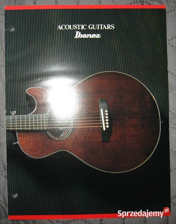 Ibanez Acoustic Guitars 1985 katalog gitar Kępice