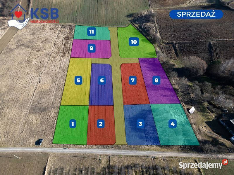 Działka z WZ Dąbrówki OStrowiec Św 1056m2 Ostrowiec Świętokrzyski