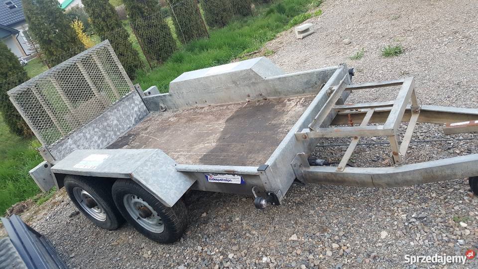 Przyczepa Indespension 27t angielska b solidna f lawety Lubartów sprzedam