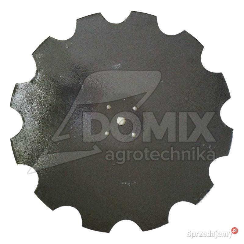 Talerz uzębiony 610mm Z12 4otw 115mm gr 6mm Kawnice