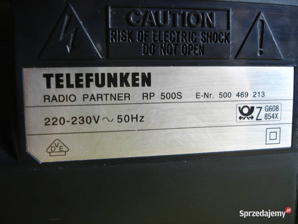 Radio TELEFUNKEN RP500S lubuskie Zielona Góra