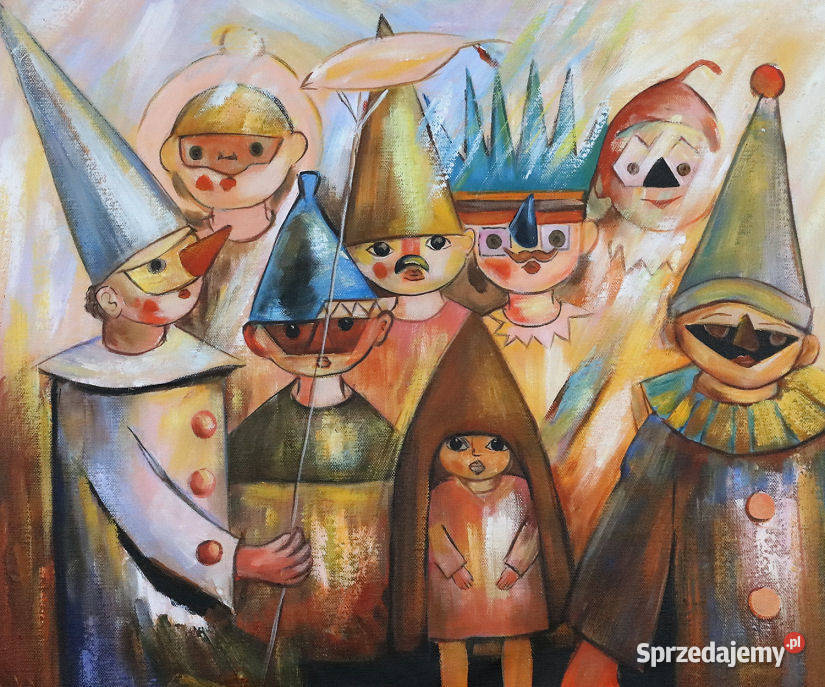 Obraz do pokoju dziecięcego Maskarada Tadeusz Wrocław sprzedam