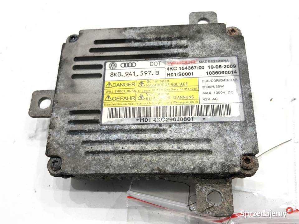 PRZETWORNICA XENON AUDI Q7 4L 8K0941597B 0616 Przetwornice