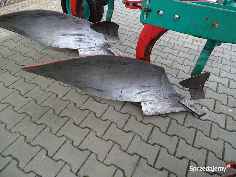Pług Kverneland em 100 3 skibowy non stop resor Pługi wielkopolskie Września