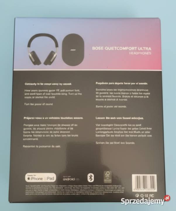 słuchawki bezprzewodowe czarne QC55 Warszawa