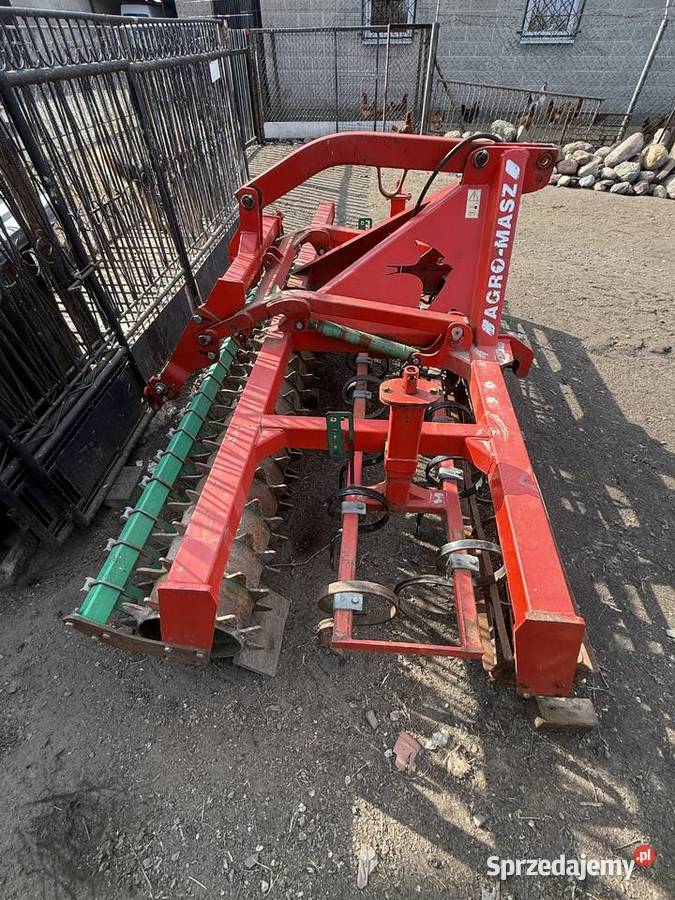 Sprzedam agregat uprawowo siewny AGROMASZ 3m nieuszkodzony Bogucin sprzedam