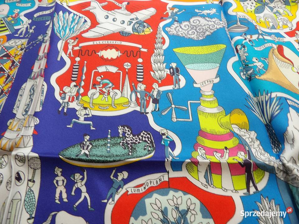 Hermes Paris apaszka twill silk Jan Bajtlik Kolonia Piaski sprzedam