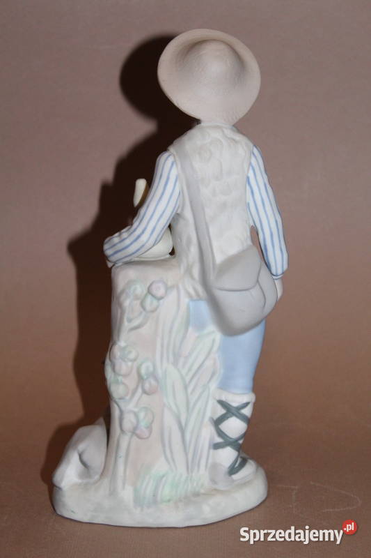 Figurka chłopiec z owcą 908 FiaF Porcelana i szkło Szczecin