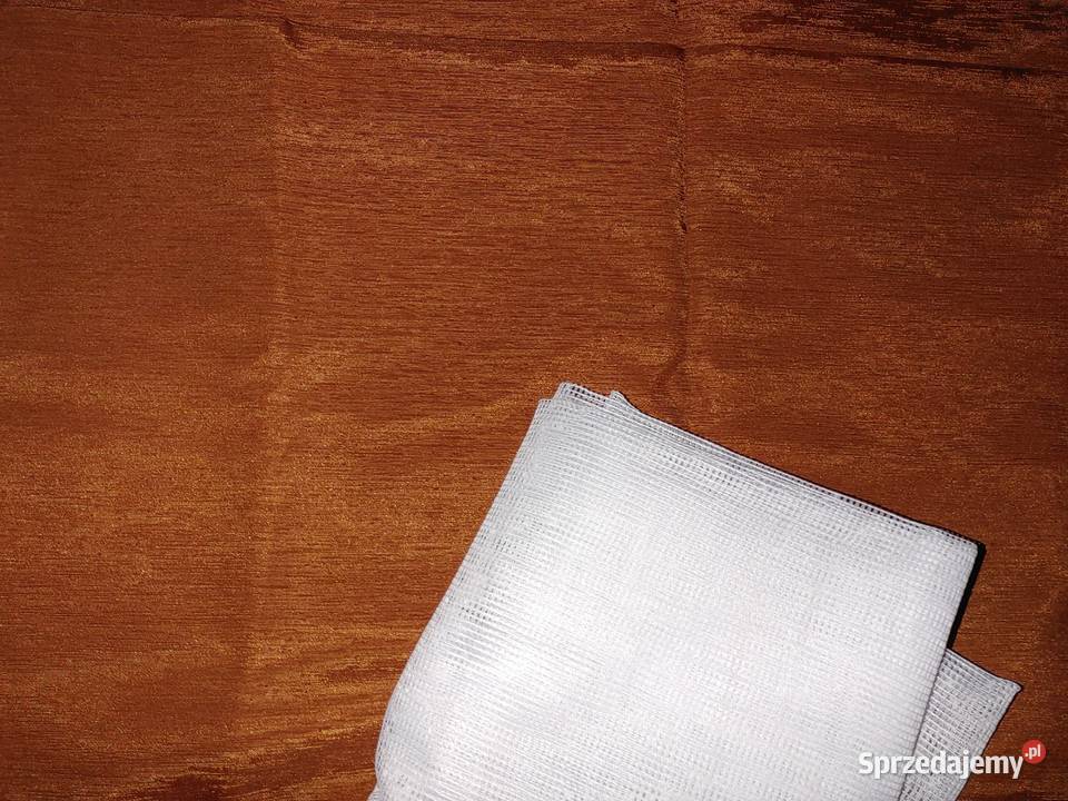 zasłona gotowa 150 x 162 odcienie brązowego Wrocław