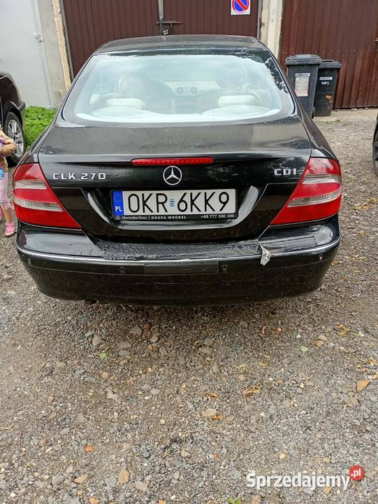 Sprzedam Mercedes CLK w209 czarny opolskie Kędzierzyn-Koźle